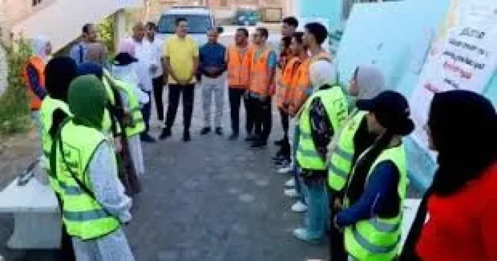 معسكرا لإعداد القيادات التطوعية بجامعة حلوان