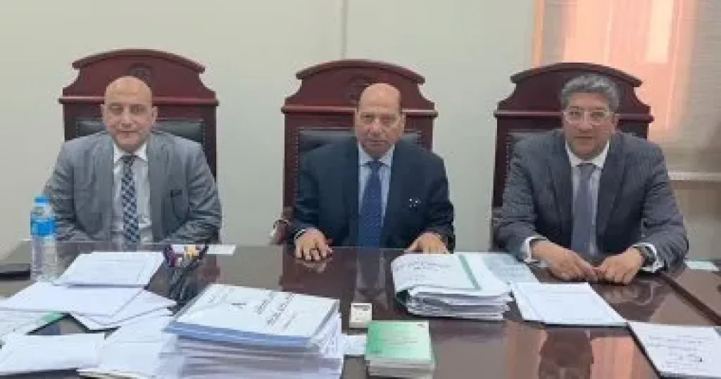المستشار محمد رشدي أبو النجا وهيئة المحكمة