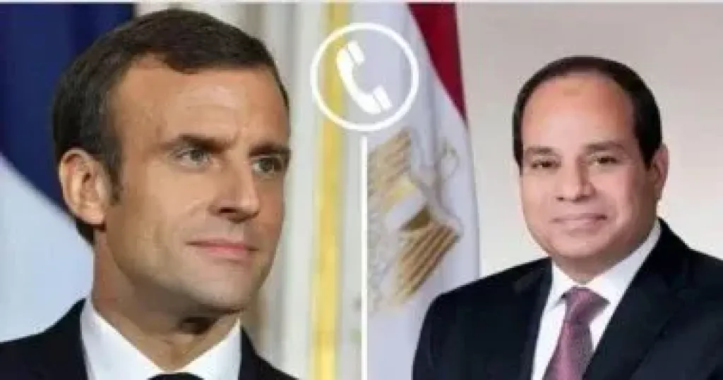 السيسي وماكرون 