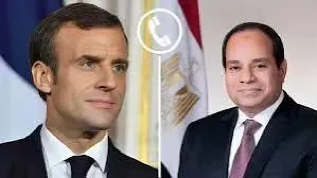 السيسي وماكرون 