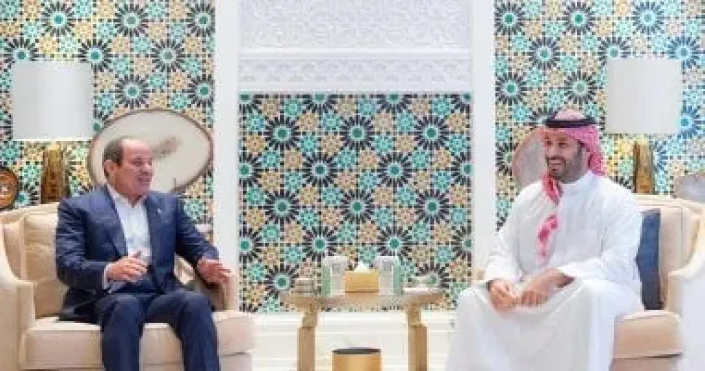 الرئيس السيسى والأمير محمد بن سلمان