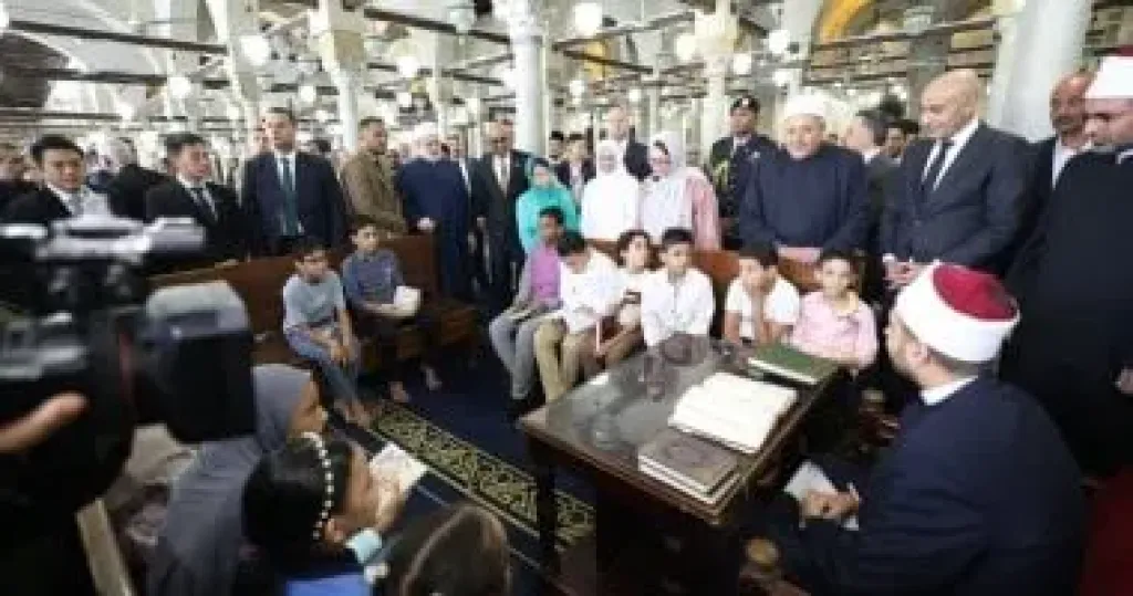 جانب من الزيارة 