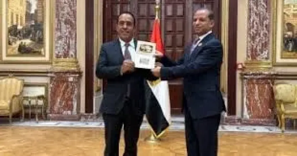 النائب محمد شعيب عضو مجلس الشيوخ