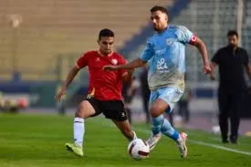 حسين الشحات في مباراة الاهلي وحرس الحدود