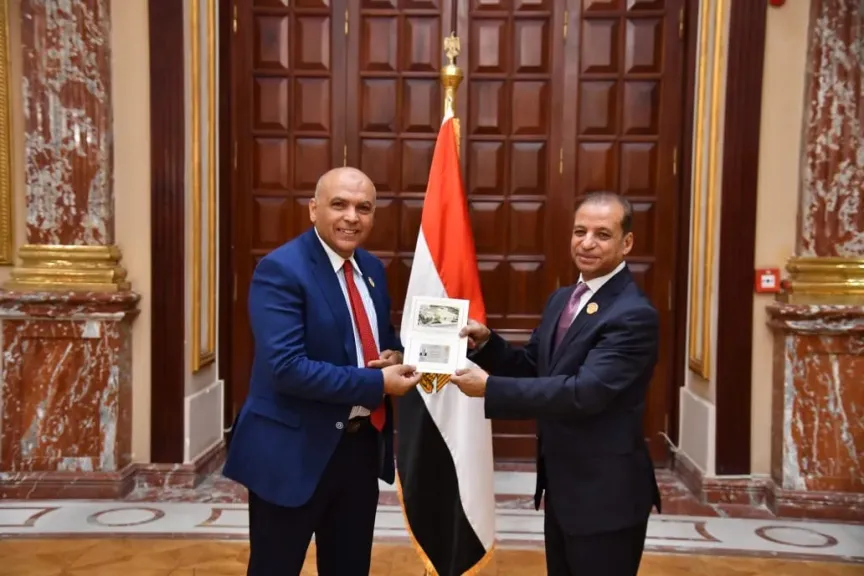 المستشار محمود عتمان  والنائب  جمال ابو الفتوح