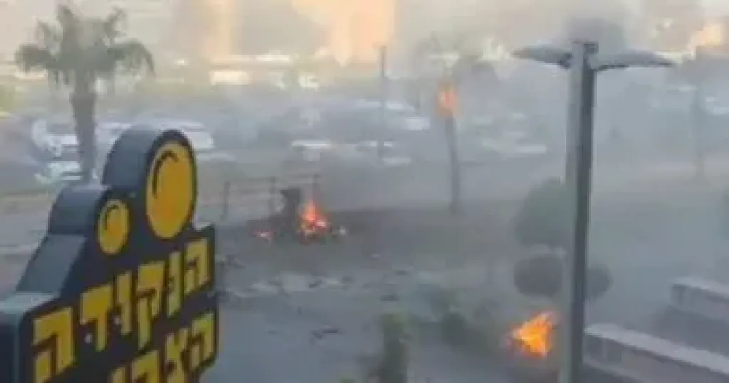 انفجار مسيرة 