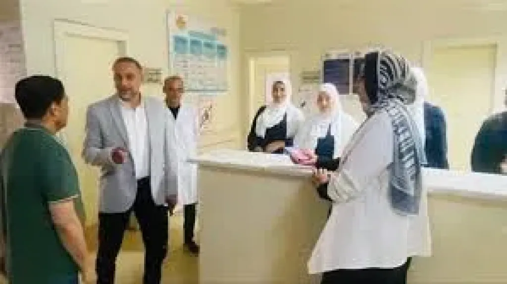 جانب من الزياره