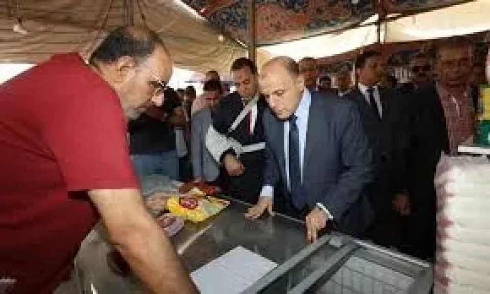 محافظ كفر الشيخ يتفقد معرض