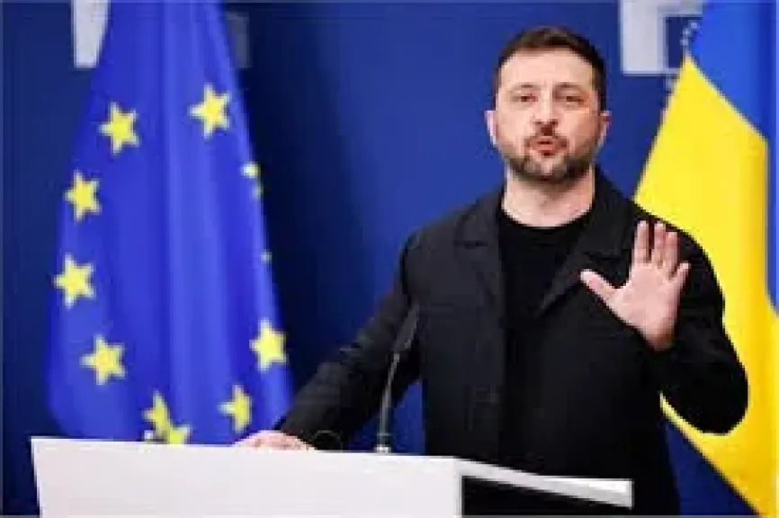 الرئيس الأوكراني زيلينسكى