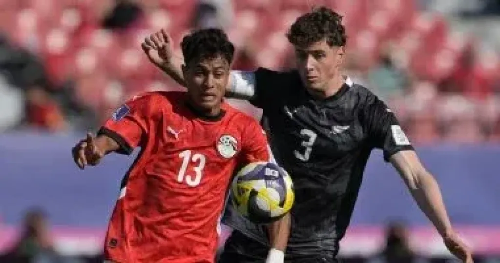 منتخب الشباب ضد نيوزيلندا
