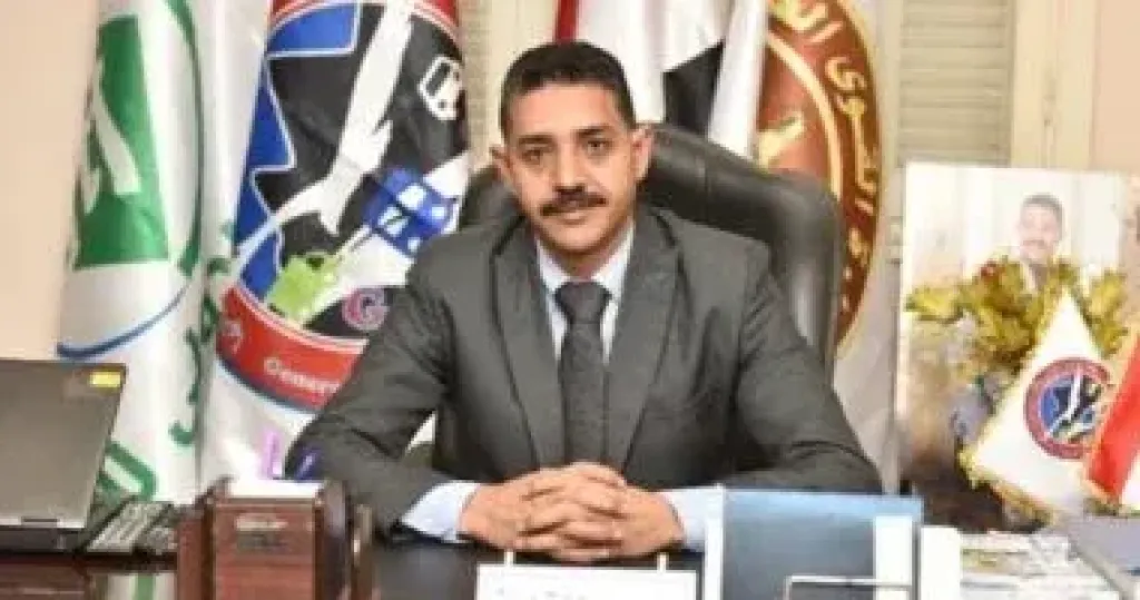 محمد أبو العباس نوفل رئيس النقابة العامة للعاملين بالنقل