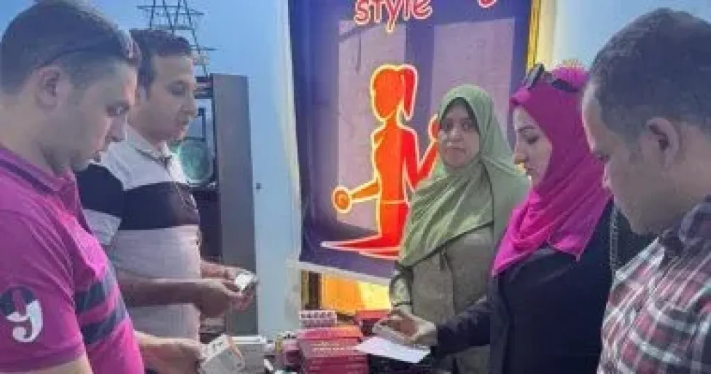 جانب من عمليات الضبط والتفتيش