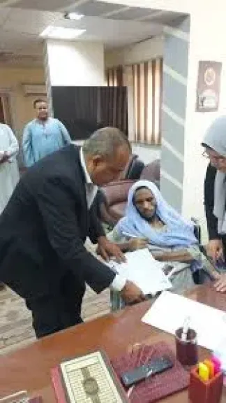 محافظ سوهاج يستجيب لاستغاثه مريض