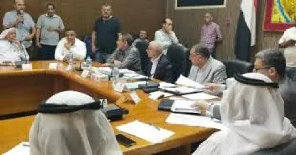 جانب من الاجتماع