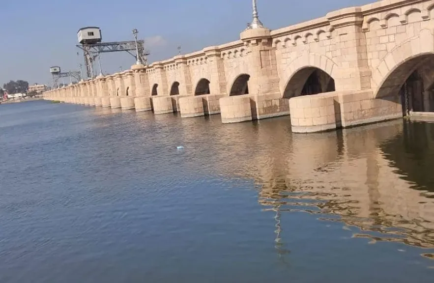 مناسيب النيل بفرع رشيد  