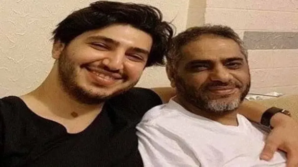 فضل شاكر ونجله