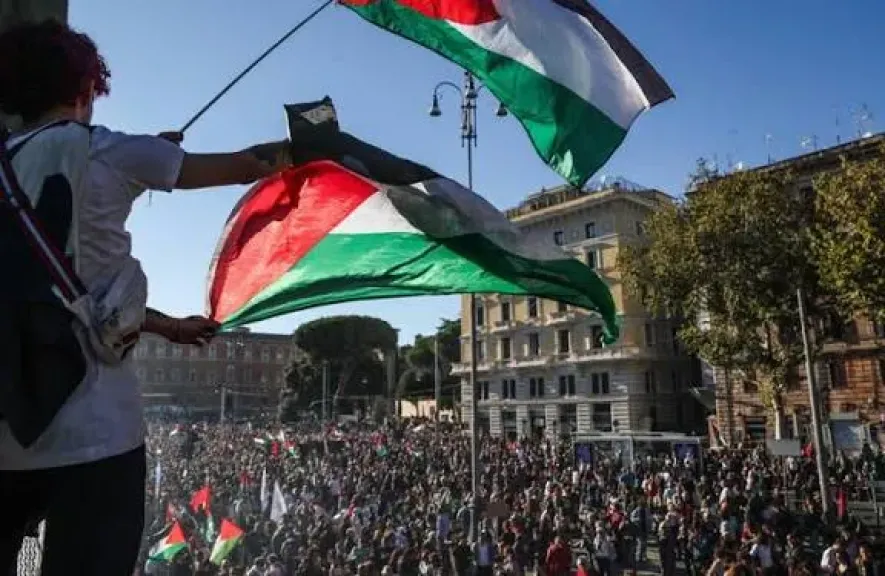 مظاهرات مؤيدة لفلسطين