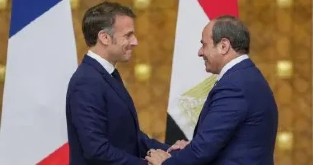 السيسي وماكرون 
