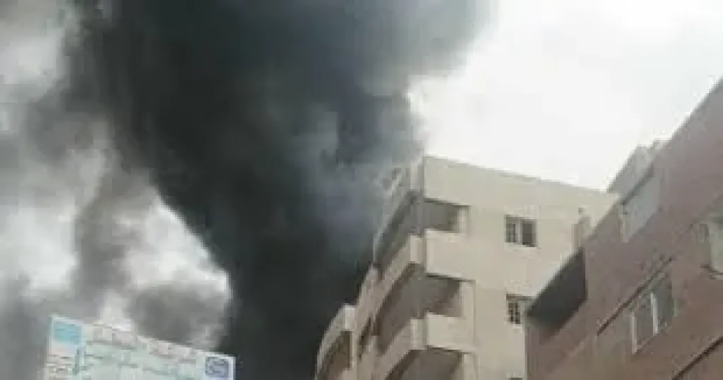 حريق الحرفيين بالسلام