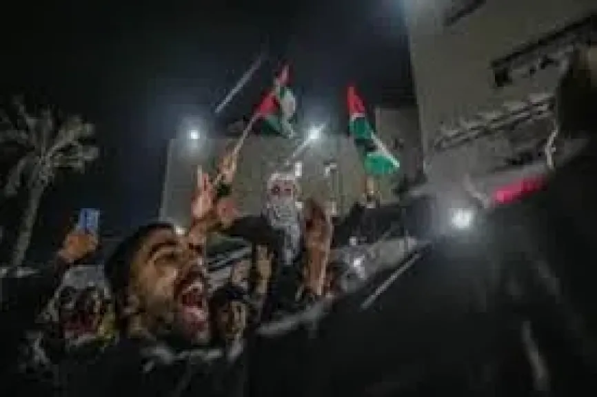 احتفالات غزة