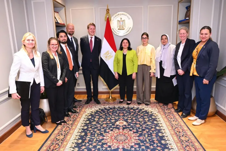 المهندسة مرجريت صاروفيم، نائبة وزيرة التضامن الاجتماعي