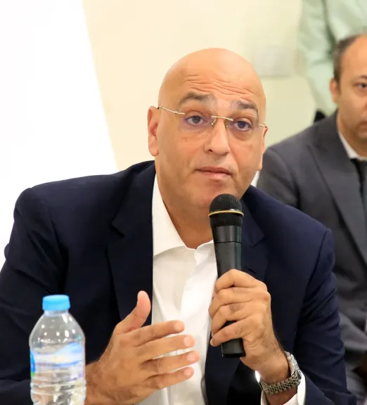 باسل رحمي الرئيس التنفيذي لجهاز تنمية المشروعات