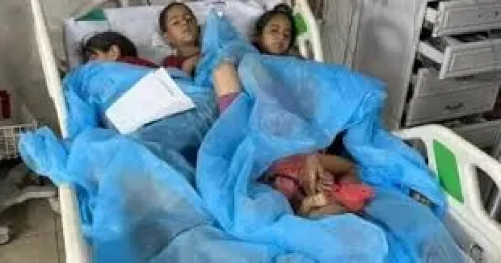 الأوضاع الصحية فى غزة