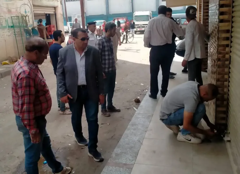 حملات غلق وتشميع محلات- البحيرة
