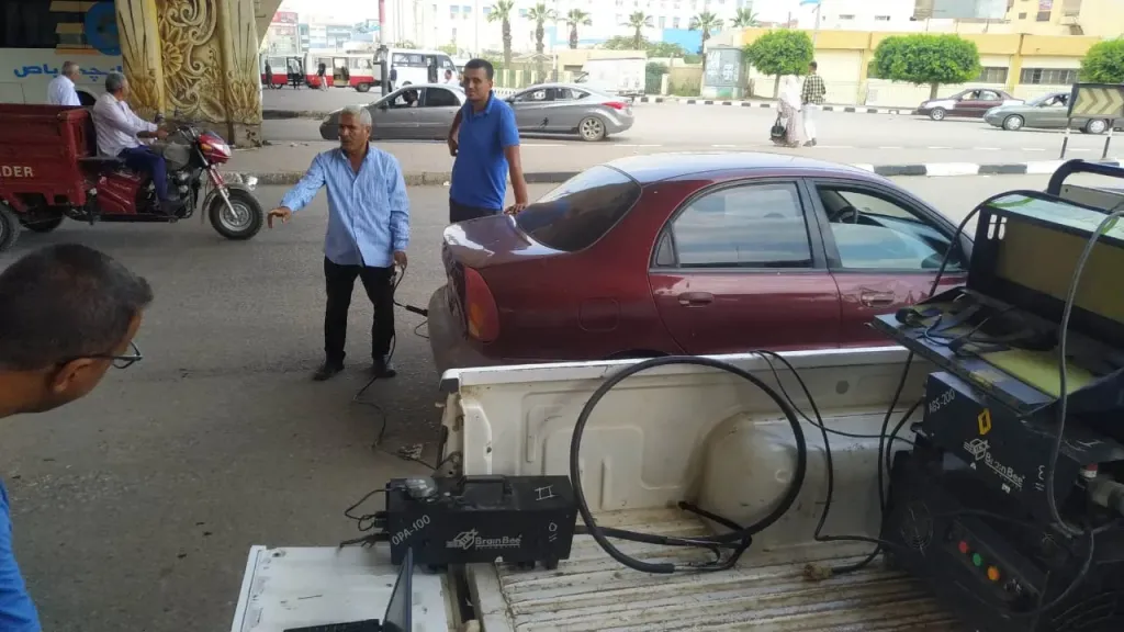 جانب من الفحص 