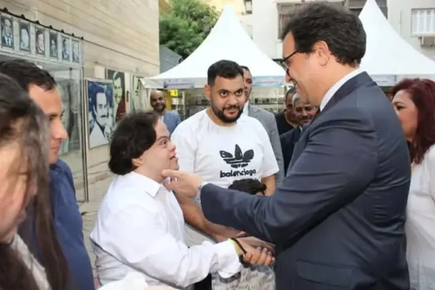 جانب من افتتاح معرض الزمالك للكتاب بحضور وزير الثقافة