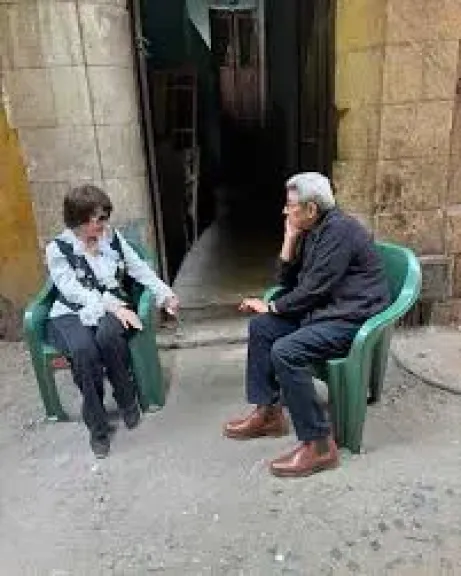 محمود سعد وسميرة احمد