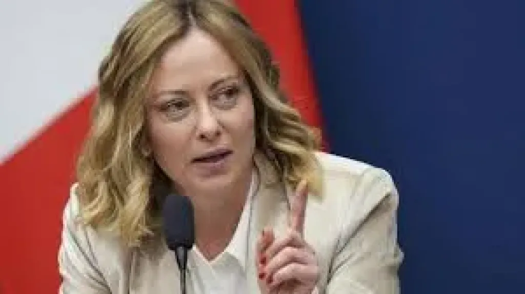 رئيسة وزراء ايطاليا جورجيا ميلونى