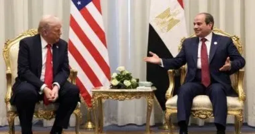 ترامب والسيسي 