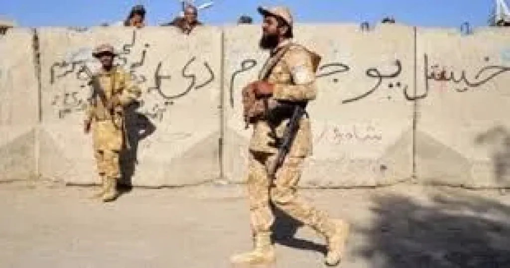 حدود أفغانستان وباكستان