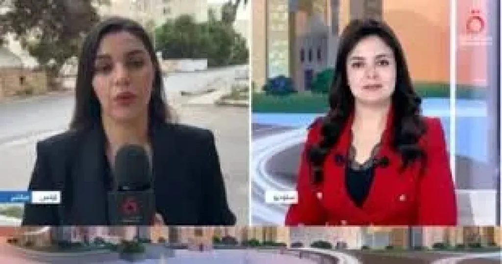نسرين رمضاني مراسلة قناة القاهرة الإخبارية في تونس