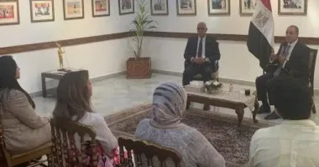 جانب من اللقاء 
