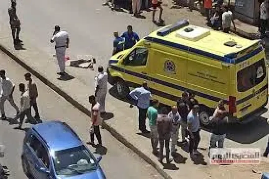 سقوط فتاه من علو فى العمرانيه