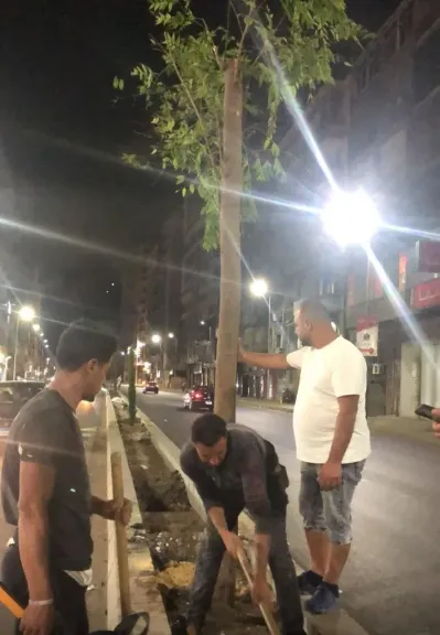 جانب من الإزالات  
