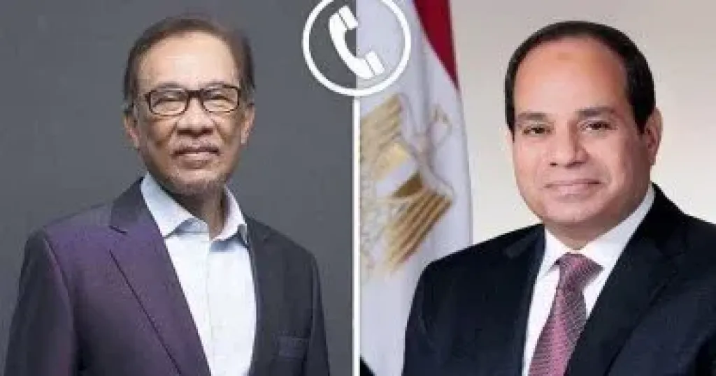 الرئيس عبد الفتاح السيسي ورئيس وزراء ماليزيا