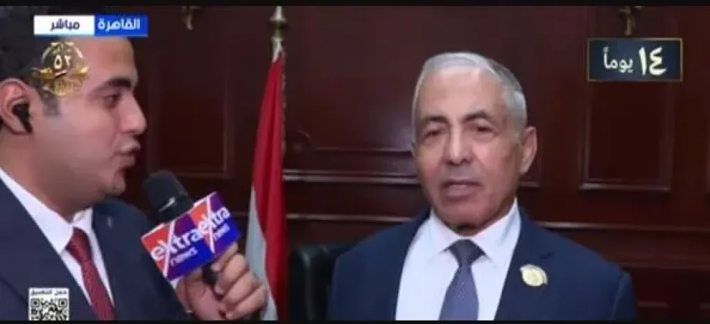 اللواء أحمد إبراهيم العوضي وكيل مجلس الشيوخ