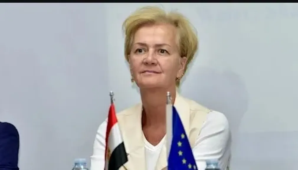 أنجلينا ايخهورست سفيرة الاتحاد الأوروبى فى مصر