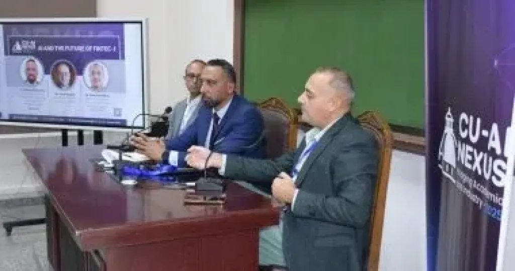 جلسة نقاشية بعنوان “الذكاء الاصطناعي ومستقبل التكنولوجيا المالية"