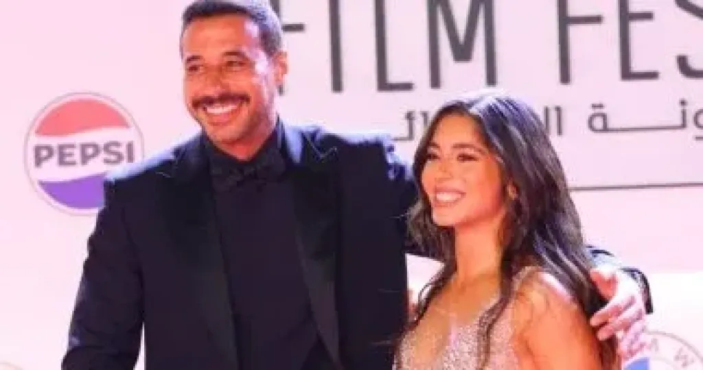 احمد السعدني ومايان السيد 