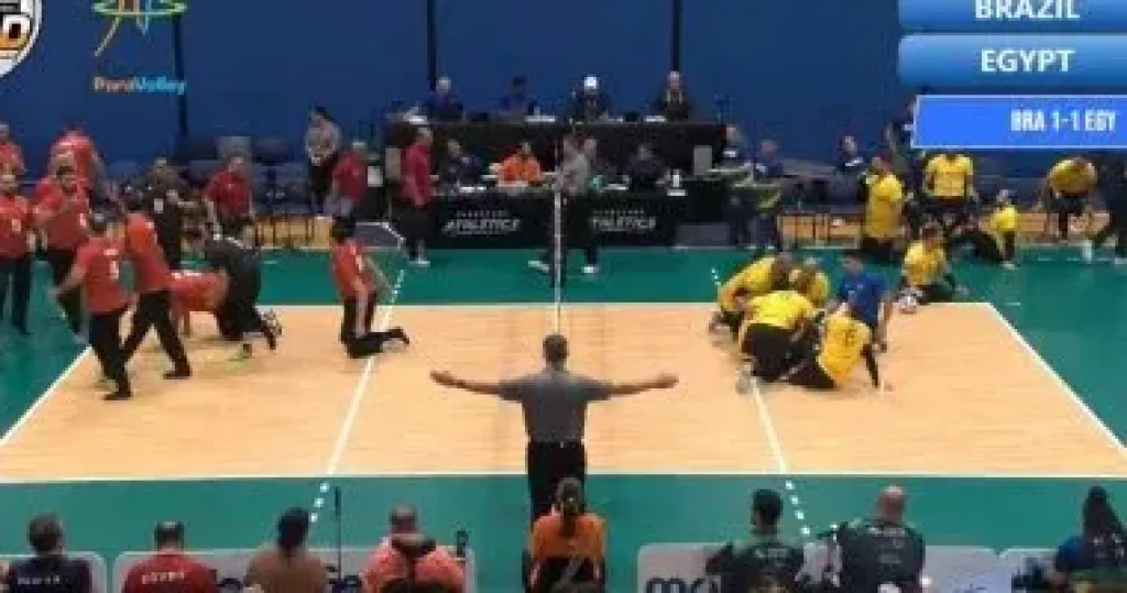 منتخب مصر للكرة الطائرة جلوس