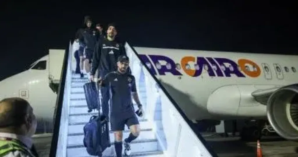  وصول بعثة المنتخب