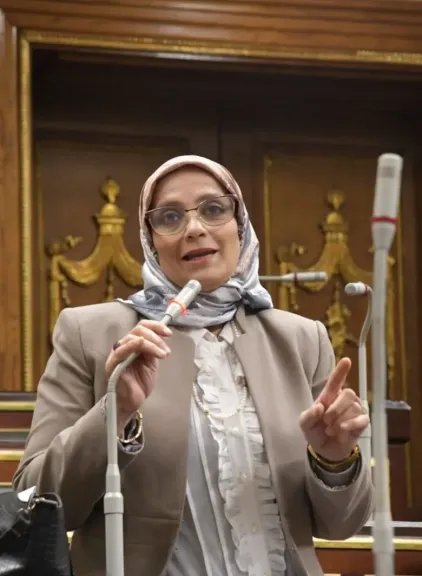 النائبة نجلاء العسيلي 