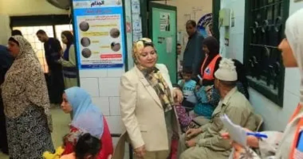 قافلة طبية مجانية لجامعة كفر الشيخ بقرية زوبيع