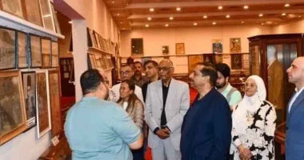 جانب من الزيارة
