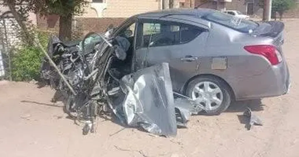 تصادم سيارة