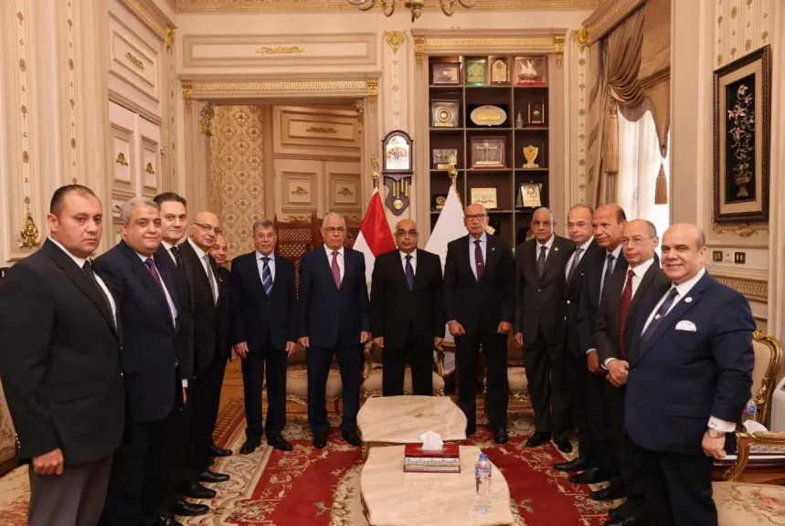 زيارة وزير العدل لمجلس الدولة